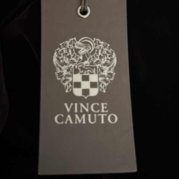 VINCE CAMUTO Velvet Cowlneck Side-Ruched Bodycon Dress Dark Purple Size 10 Party - Picture 9 of 11